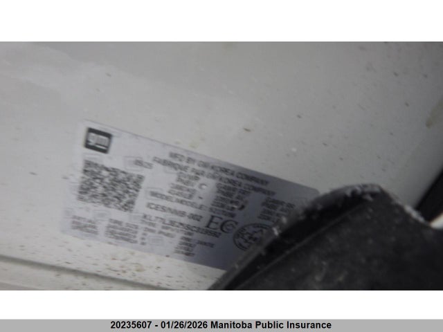 KL77LJE25SC319592 Chevrolet Trax Rs