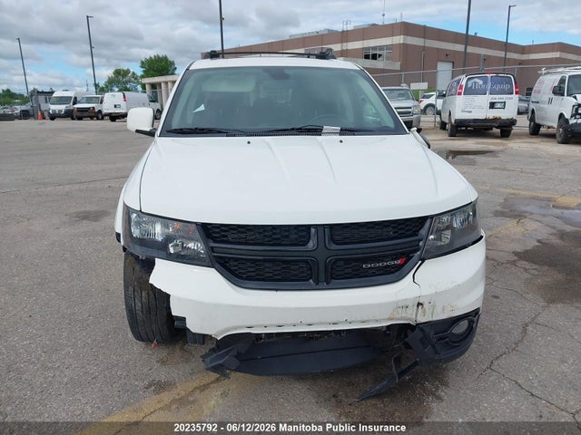 20235792 :رقم المزاد ، 3C4PDCGGXJT443672 vin ، 2018 Dodge Journey Crossroad مزاد بيع