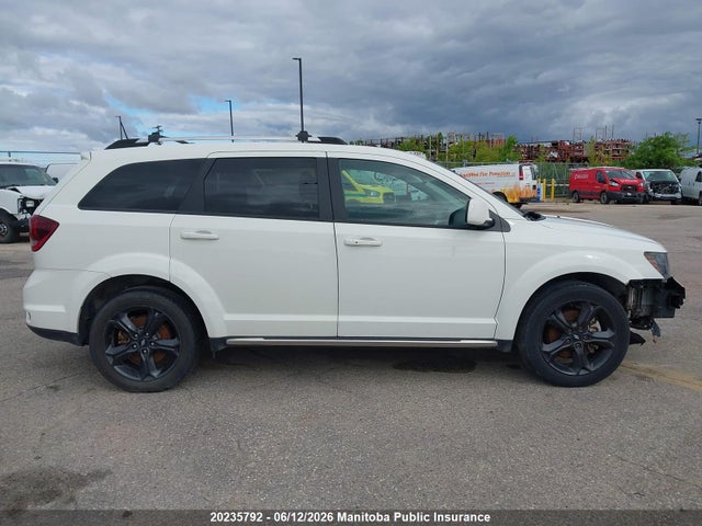 20235792 :رقم المزاد ، 3C4PDCGGXJT443672 vin ، 2018 Dodge Journey Crossroad مزاد بيع