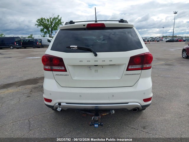20235792 :رقم المزاد ، 3C4PDCGGXJT443672 vin ، 2018 Dodge Journey Crossroad مزاد بيع