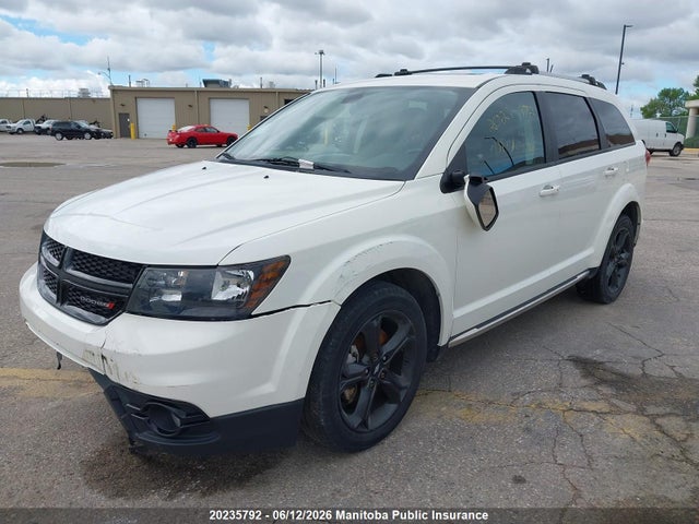 20235792 :رقم المزاد ، 3C4PDCGGXJT443672 vin ، 2018 Dodge Journey Crossroad مزاد بيع