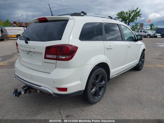 20235792 :رقم المزاد ، 3C4PDCGGXJT443672 vin ، 2018 Dodge Journey Crossroad مزاد بيع