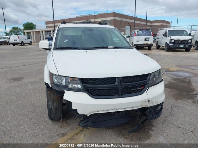 20235792 :رقم المزاد ، 3C4PDCGGXJT443672 vin ، 2018 Dodge Journey Crossroad مزاد بيع
