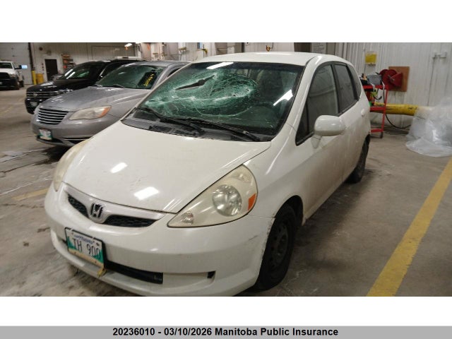 Auction sale of the 2008 Honda Fit Dx, vin: JHMGD38448S801167, lot number: 20236010