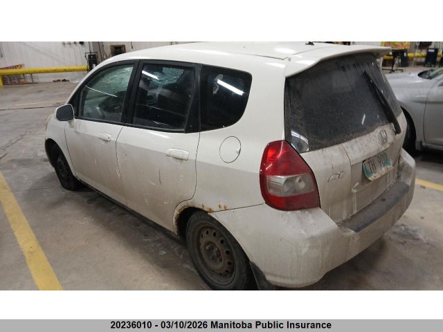 Auction sale of the 2008 Honda Fit Dx, vin: JHMGD38448S801167, lot number: 20236010