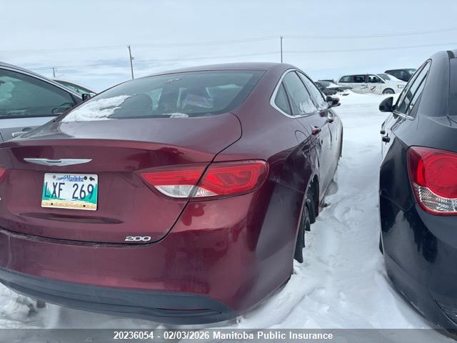 1C3CCCFB9FN645728 Chrysler 200 LX