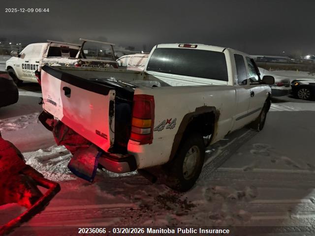 Aukcja sprzedaży 2004 Gmc Sierra 1500 Ext Cab, vin: 2GTEK19T441175588, numer aukcji: 20236066