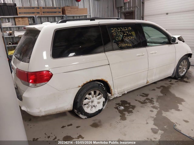 Продаж на аукціоні авто 2008 Honda Odyssey Ex-l, vin: 5FNRL386X8B503296, номер лоту: 20236214