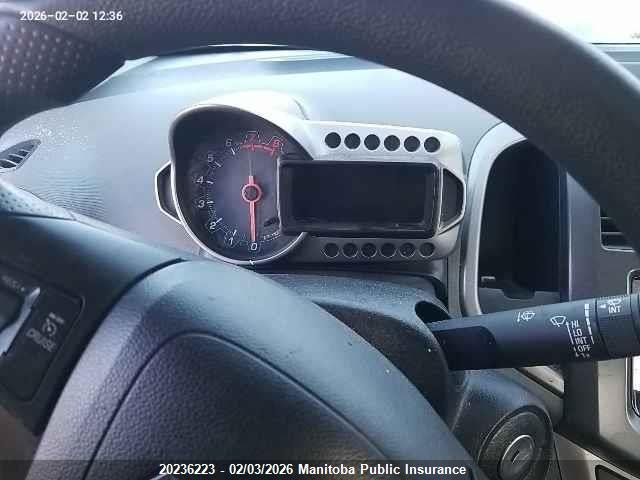 1G1JC5SHXF4203435 Chevrolet SONIC LT