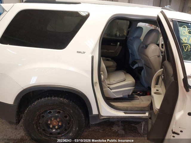 Aukcja sprzedaży 2010 Gmc Acadia Slt, vin: 1GKLVMED5AJ261593, numer aukcji: 20236243