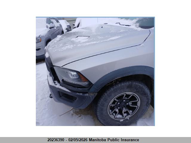 1C6RR7YT9GS406062 Dodge Ram 1500 Rebel Crew Cab