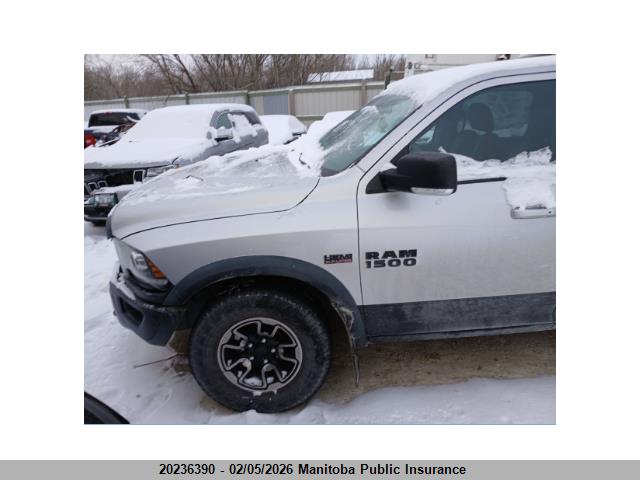 1C6RR7YT9GS406062 Dodge Ram 1500 Rebel Crew Cab