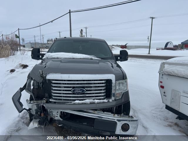 20236480 :رقم المزاد ، 1FTFW1ET4CFA97657 vin ، 2012 Ford F150 Xlt Supercrew مزاد بيع