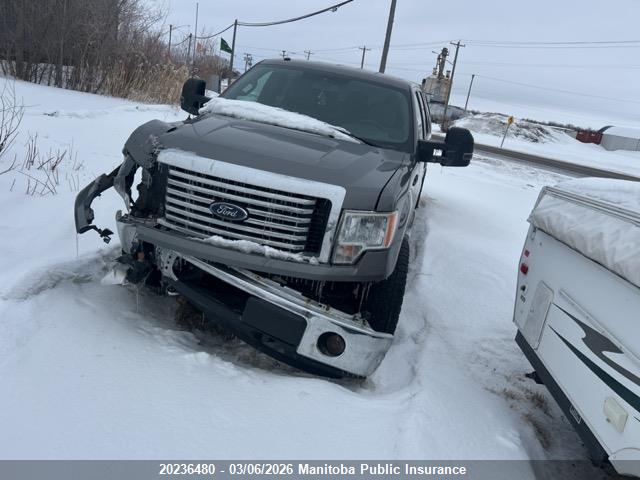 20236480 :رقم المزاد ، 1FTFW1ET4CFA97657 vin ، 2012 Ford F150 Xlt Supercrew مزاد بيع