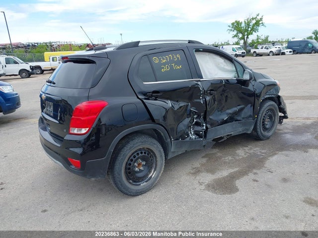 Продаж на аукціоні авто 2020 Chevrolet Trax Lt, vin: KL7CJLSB0LB327739, номер лоту: 20236863