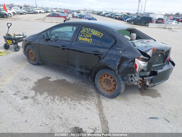 Aukcja sprzedaży 2012 Honda Civic Ex, vin: 2HGFB2F5XCH008417, numer aukcji: 20236887