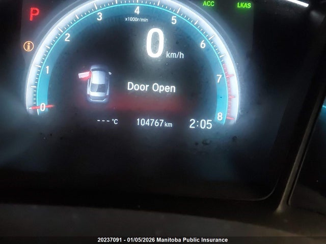 Aukcja sprzedaży 2019 Honda Civic Lx, vin: 2HGFC2F5XKH008445, numer aukcji: 20237091