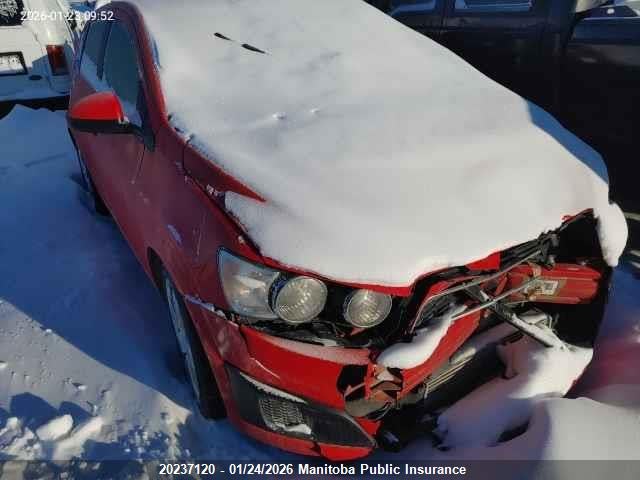 1G1JC6SBXF4108553 Chevrolet SONIC LT