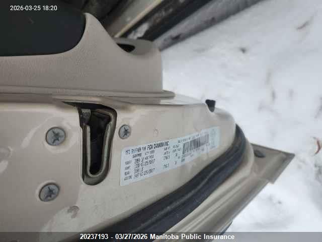 20237193 :رقم المزاد ، 2C4RDGBG3GR160727 vin ، 2016 Dodge Grand Caravan Se مزاد بيع