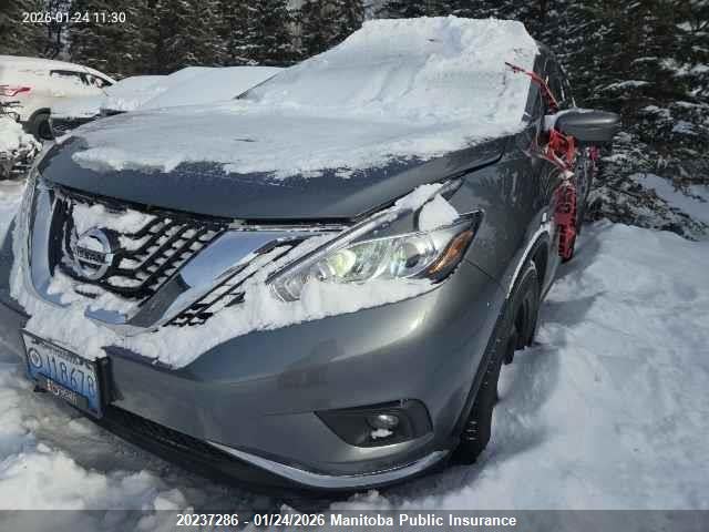 5N1AZ2MH7JN177909 Nissan Murano Platinum