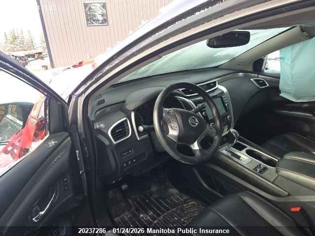 5N1AZ2MH7JN177909 Nissan Murano Platinum