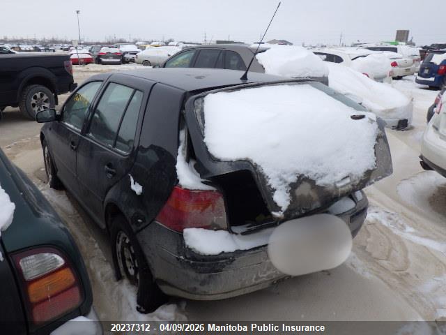 20237312 :رقم المزاد ، 9BWGP21J734079974 vin ، 2003 Volkswagen Golf Gl Tdi مزاد بيع