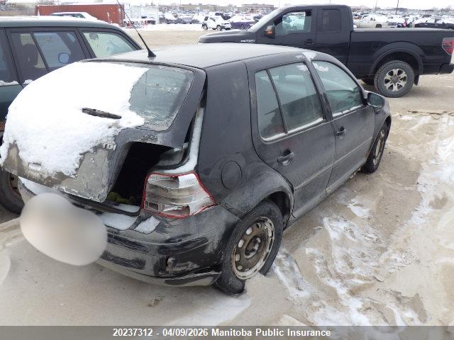 20237312 :رقم المزاد ، 9BWGP21J734079974 vin ، 2003 Volkswagen Golf Gl Tdi مزاد بيع