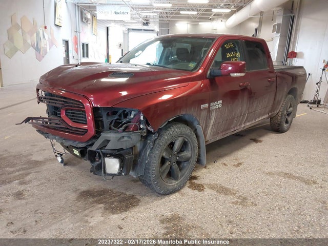 1C6RR7UT3JS166990 Dodge Ram 1500 Sport Crew Cab