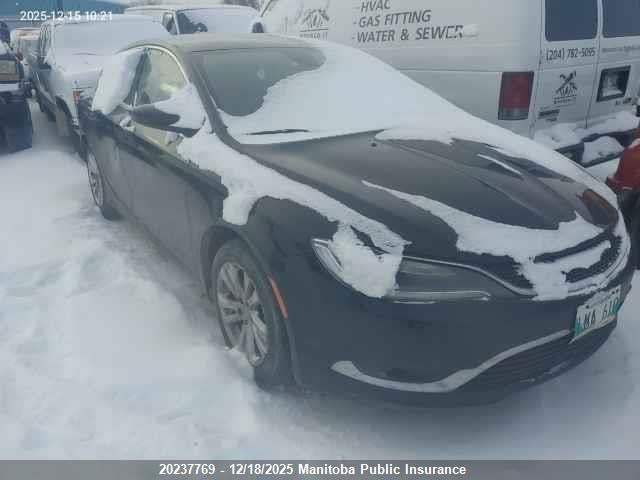 Продажа на аукционе авто 2016 Chrysler 200 Limited, vin: 1C3CCCAB5GN111120, номер лота: 20237769