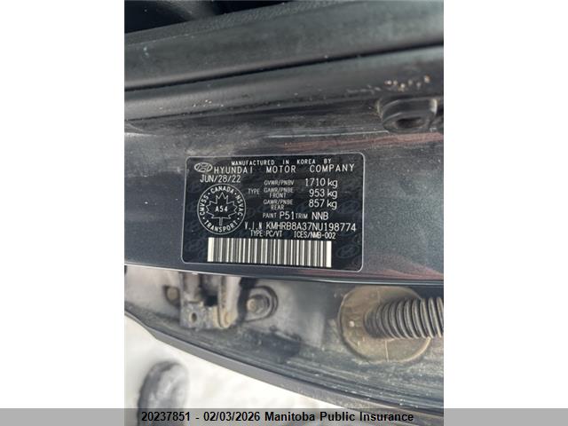 Hyundai Venue Essential 2022 KMHRB8A37NU198774 Image 9