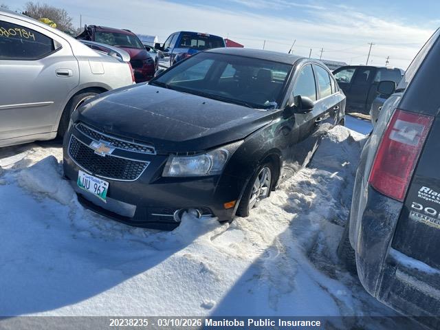Продаж на аукціоні авто 2012 Chevrolet Cruze Lt Turbo, vin: 1G1PG5SC5C7153587, номер лоту: 20238235
