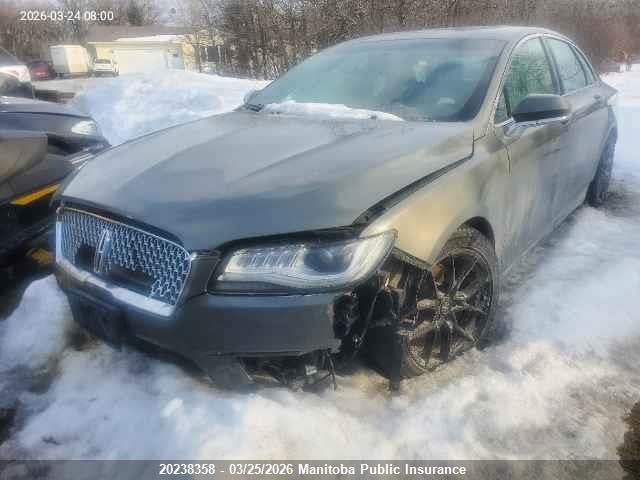Lincoln MKZ SELECT 2017 3LN6L5D97HR606636 Image 2