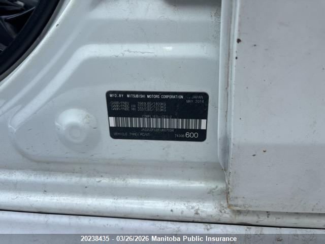 Aukcja sprzedaży 2014 Mitsubishi Lancer Se, vin: JA32U2FU2EU607034, numer aukcji: 20238435