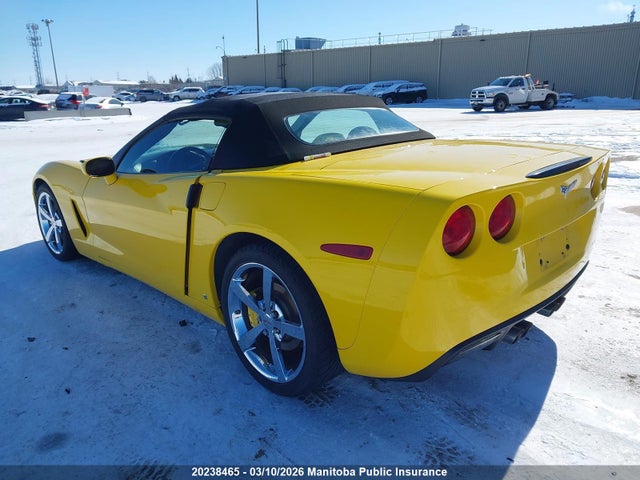 20238465 :رقم المزاد ، 1G1YY36W895114197 vin ، 2009 Chevrolet Corvette مزاد بيع