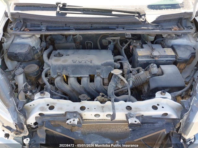 2015 Toyota Yaris Le მანქანა იყიდება აუქციონზე, vin: VNKKTUD3XFA018012, აუქციონის ნომერი: 20238472