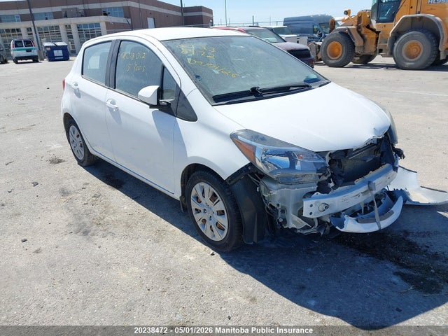2015 Toyota Yaris Le მანქანა იყიდება აუქციონზე, vin: VNKKTUD3XFA018012, აუქციონის ნომერი: 20238472