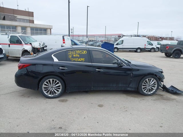 Продажа на аукционе авто 2018 Infiniti Q50 Luxe 3.0t, vin: JN1EV7AR6JM435695, номер лота: 20238520