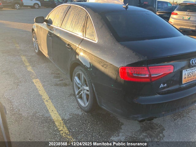 Продажа на аукционе авто 2013 Audi A4 2.0t Quattro, vin: WAUFFCFL8DN021941, номер лота: 20238568