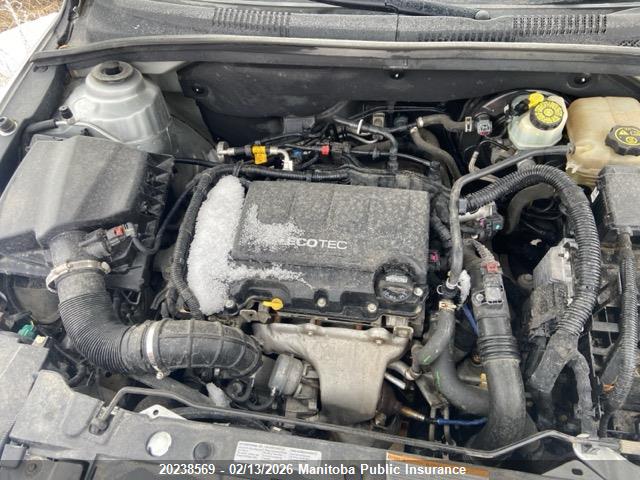 1G1PC5SB3E7282241 Chevrolet Cruze Lt Turbo