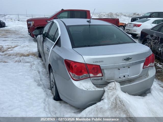 1G1PC5SB3E7282241 Chevrolet Cruze Lt Turbo