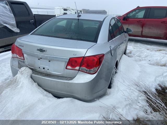 1G1PC5SB3E7282241 Chevrolet Cruze Lt Turbo