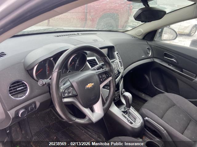 1G1PC5SB3E7282241 Chevrolet Cruze Lt Turbo