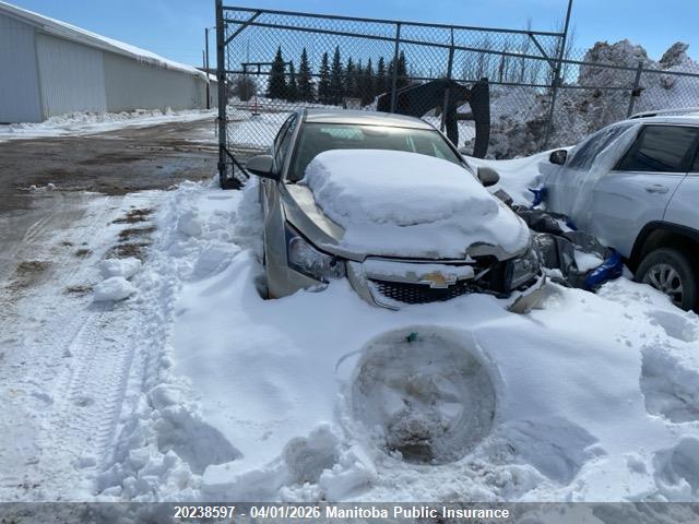 2014 Chevrolet Cruze Lt Turbo მანქანა იყიდება აუქციონზე, vin: 1G1PC5SB4E7117119, აუქციონის ნომერი: 20238597