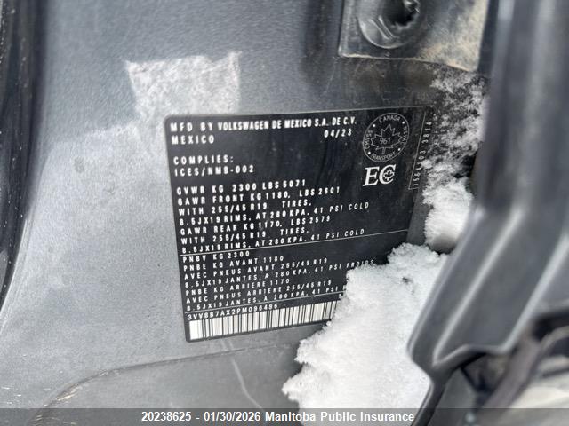 3VV8B7AX2PM096496 Volkswagen Tiguan High R-line 2.0 Tsi