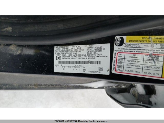 3FADP4CJXEM178890 Ford Fiesta Titanium