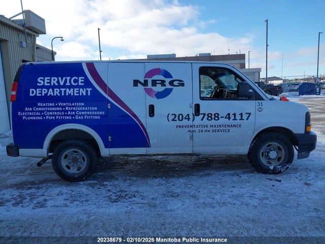 1GCWGAFF6H1288863 Chevrolet Express 2500 Cargo Van