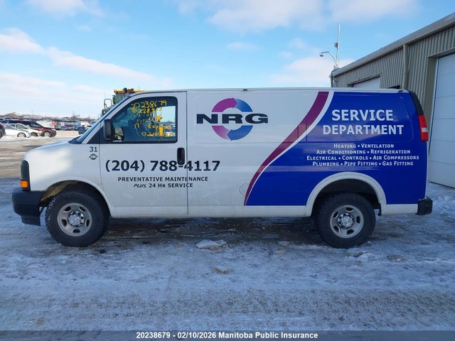 1GCWGAFF6H1288863 Chevrolet Express 2500 Cargo Van