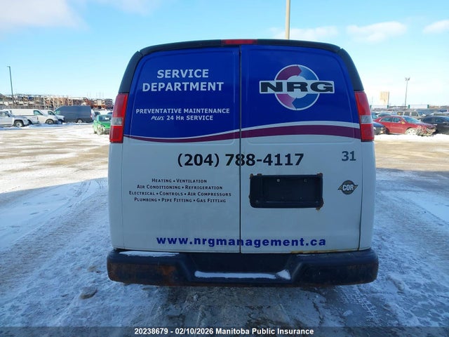 1GCWGAFF6H1288863 Chevrolet Express 2500 Cargo Van