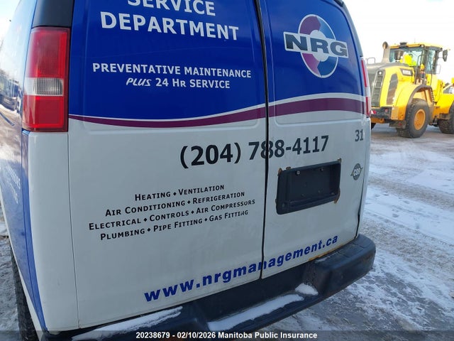 1GCWGAFF6H1288863 Chevrolet Express 2500 Cargo Van