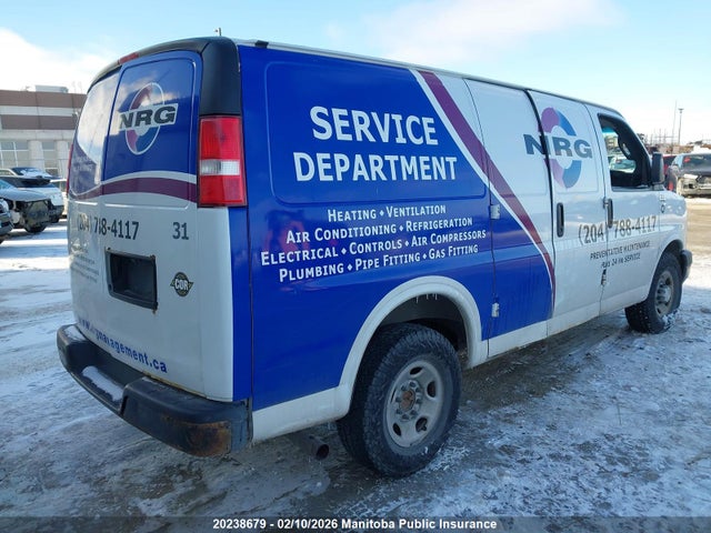 1GCWGAFF6H1288863 Chevrolet Express 2500 Cargo Van